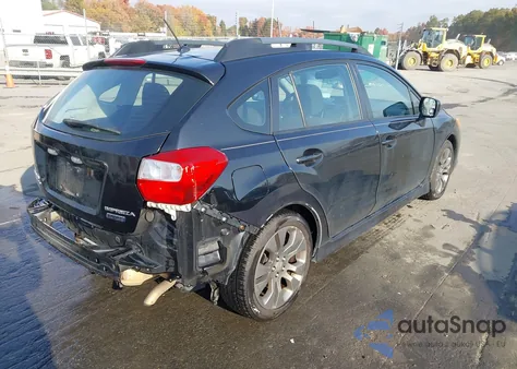 2012 Subaru Impreza 2.0I Sport Premium from USA, damaged, VIN JF1GPAL63CH203816